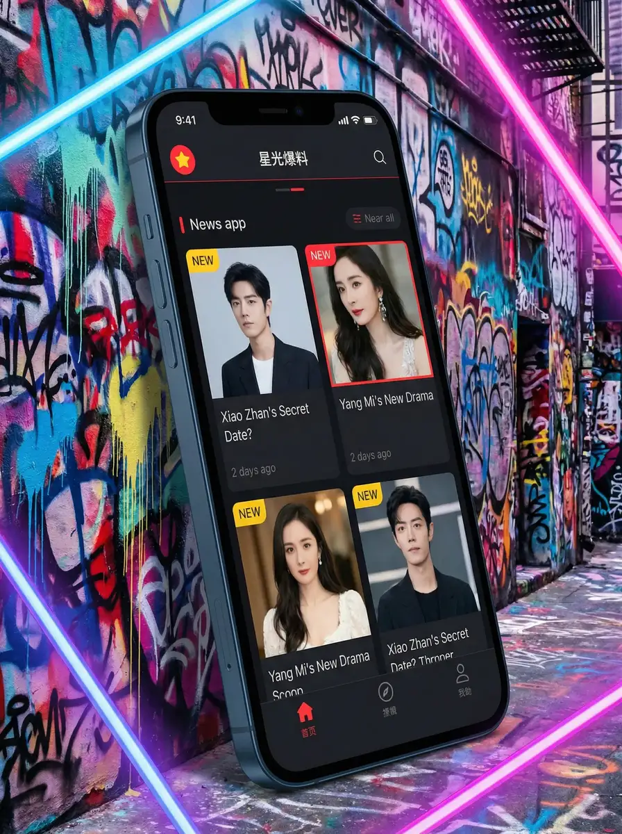 绿帽全家桶 APP界面展示 - 掌上吃瓜神器